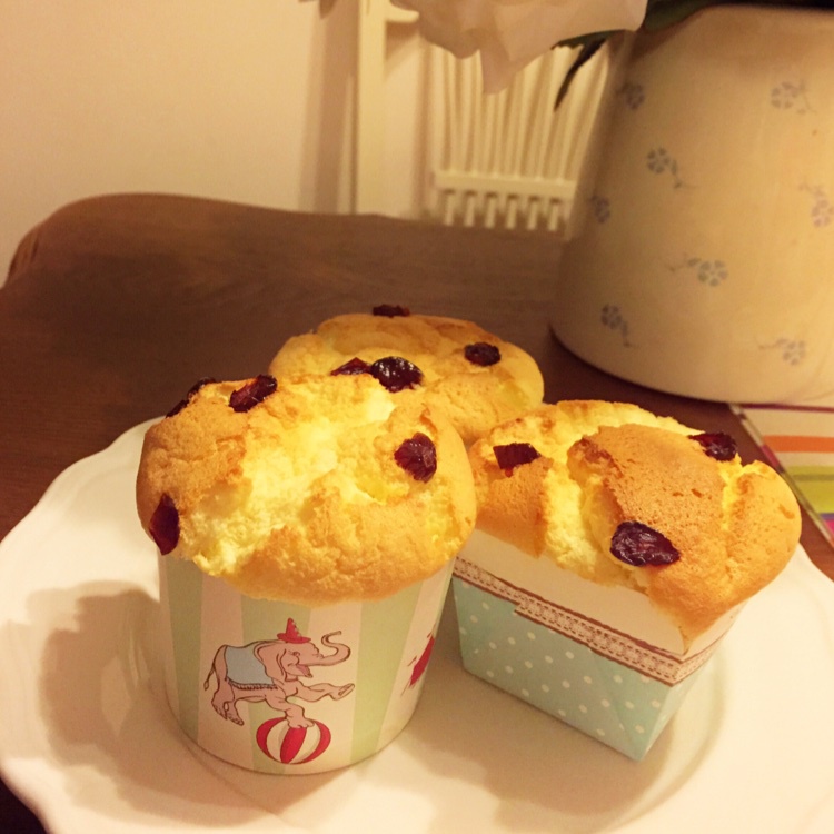 棉花纸杯蛋糕