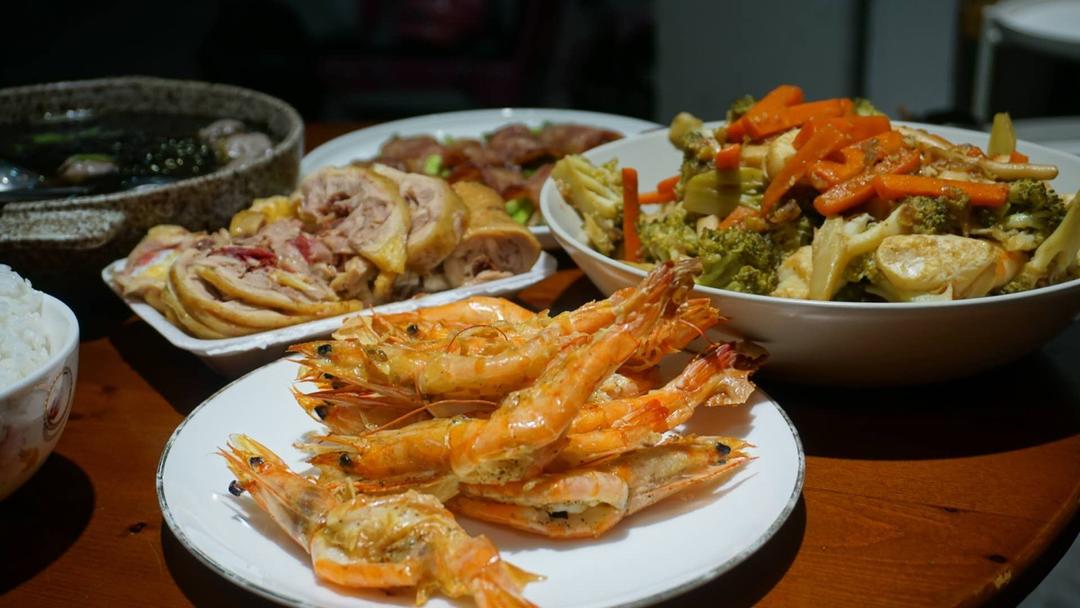 芝士焗阿根廷红虾