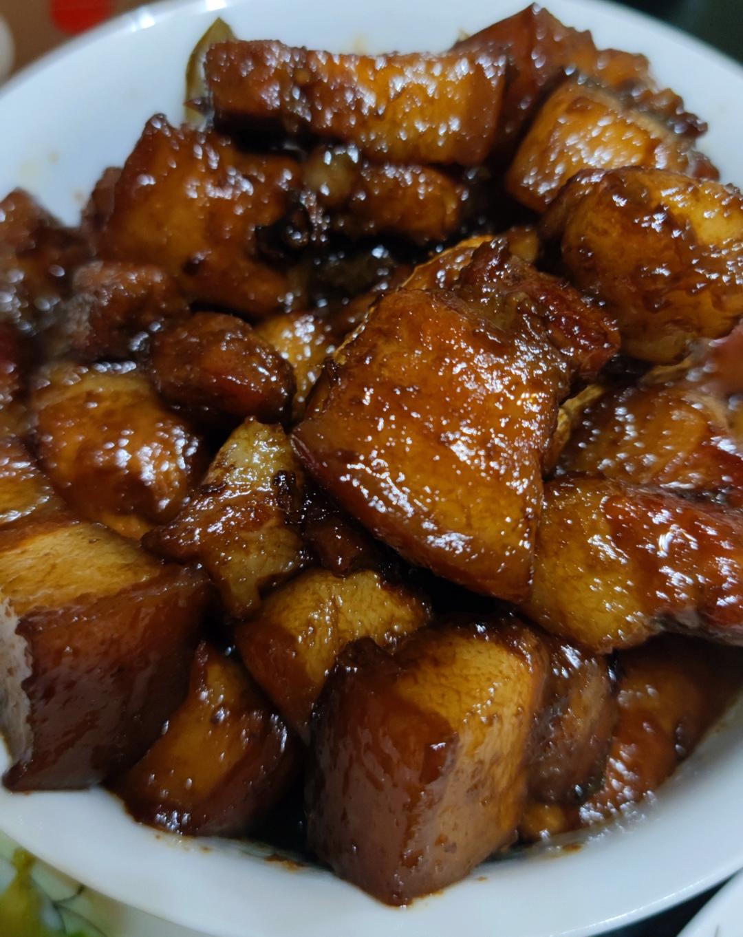 123红烧肉不用油不汆水