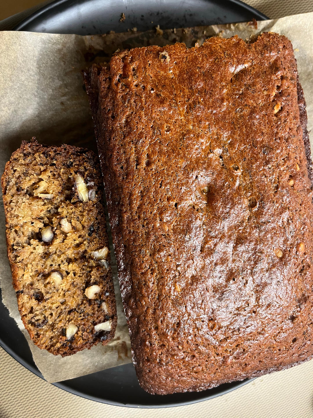香蕉核桃磅蛋糕 Banana & Walnut Pound Cake