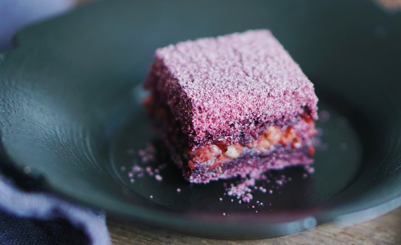 一口兰香——紫米松糕（二）