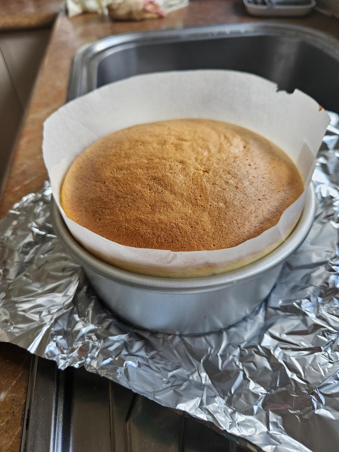 轻乳酪芝士蛋糕6寸#皮黑森林#