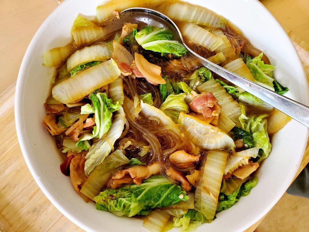 猪肉白菜炖粉条