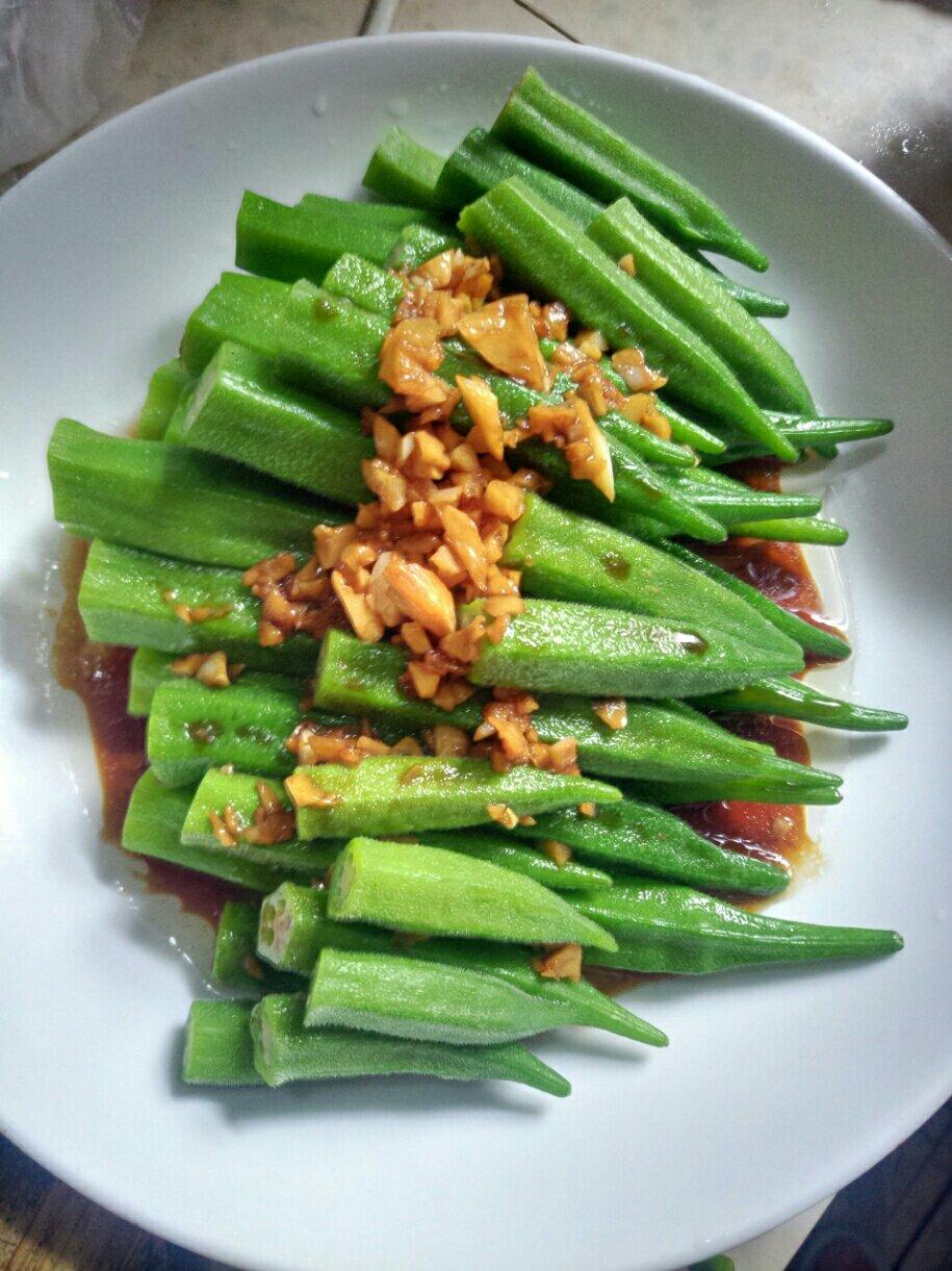蒜蓉秋葵