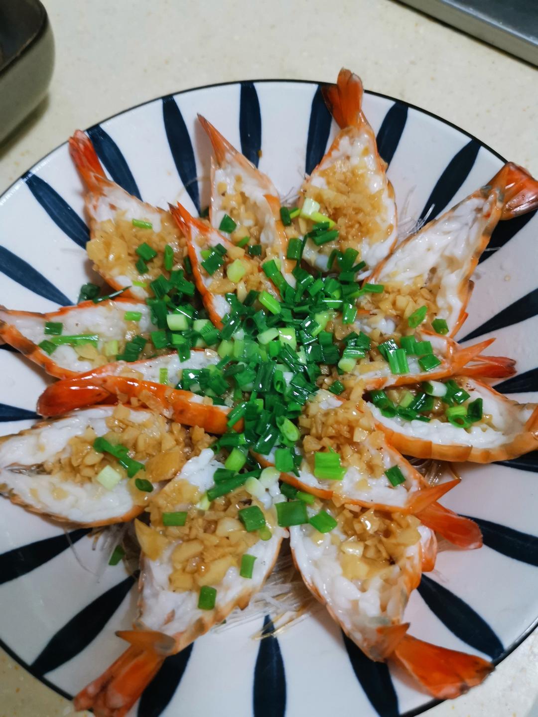 蒜蓉粉丝蒸虾