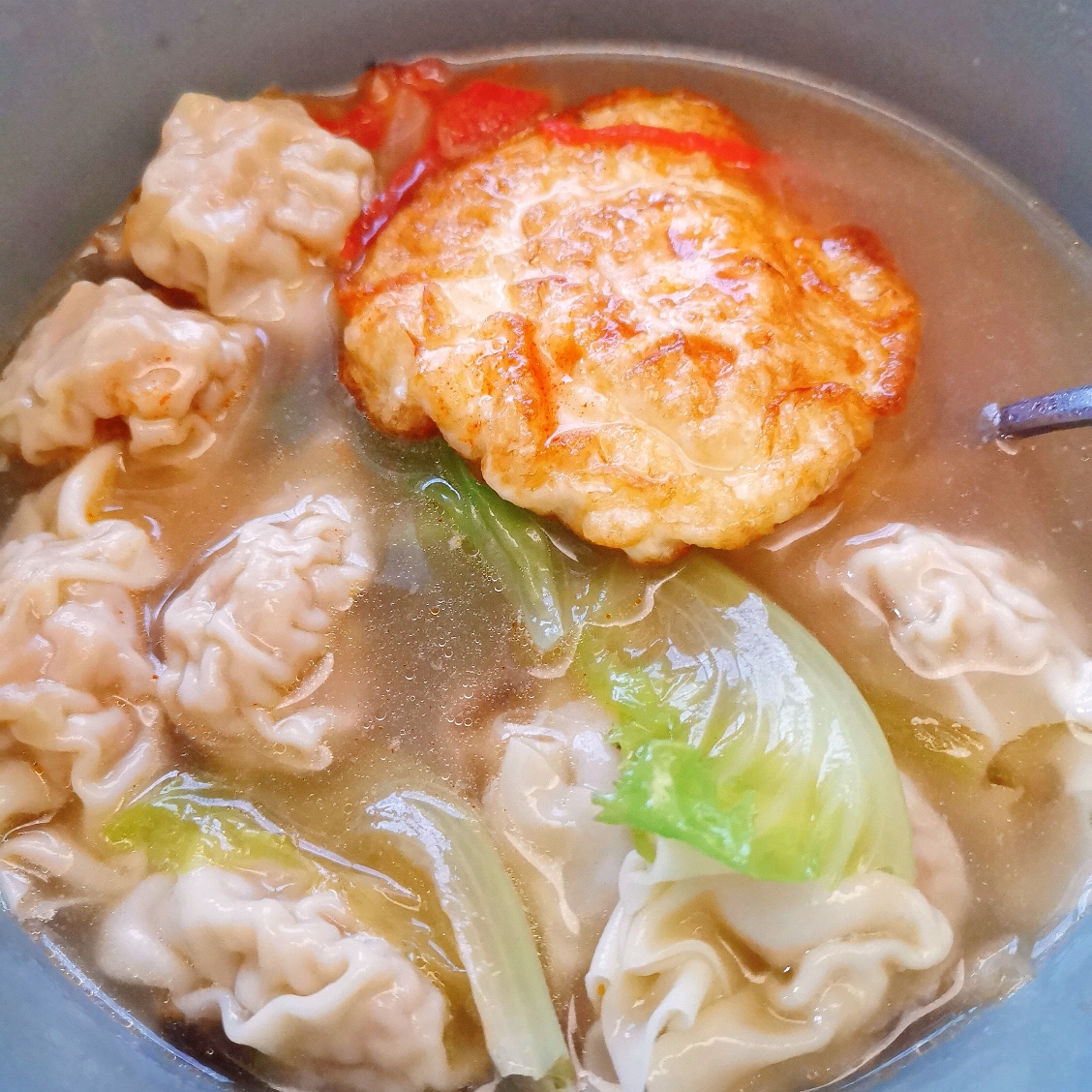 虾皮馄饨汤