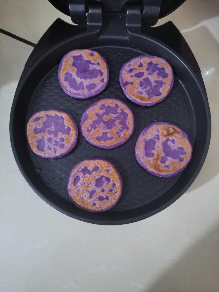 紫薯糯米饼