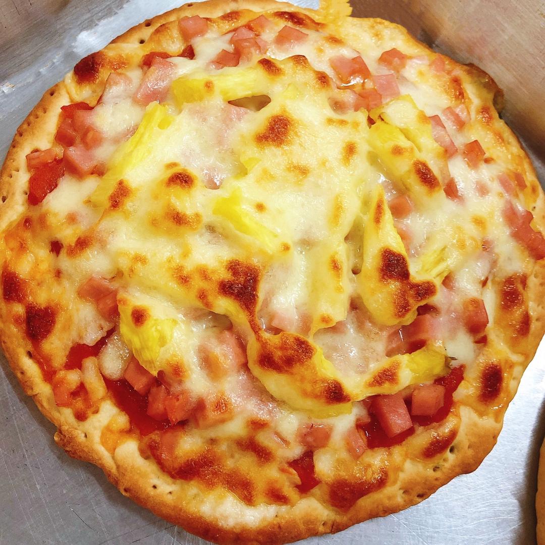 夏威夷pizza（附饼底冷冻法）