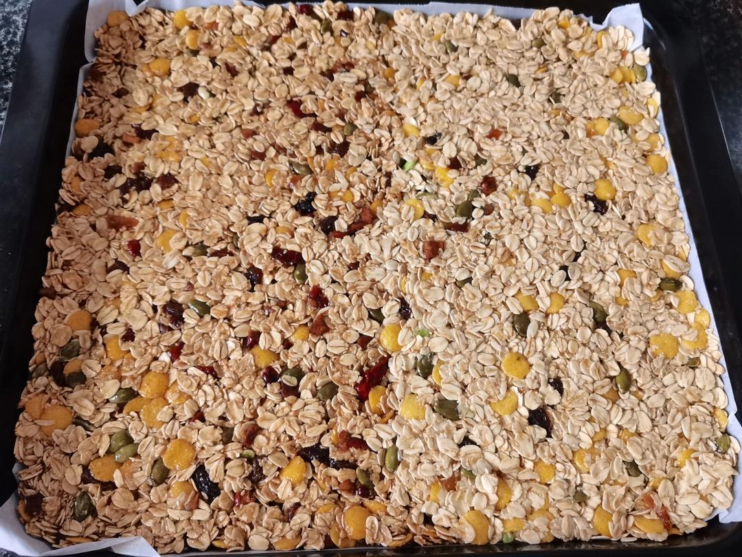 超简单版水果坚果燕麦饼干