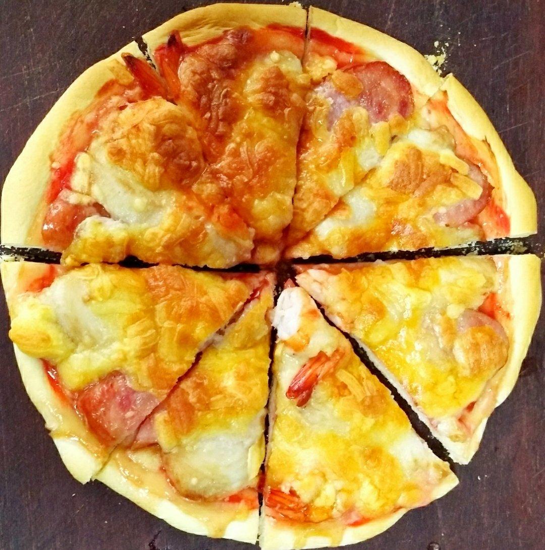 八寸披萨饼皮（四个）制作
