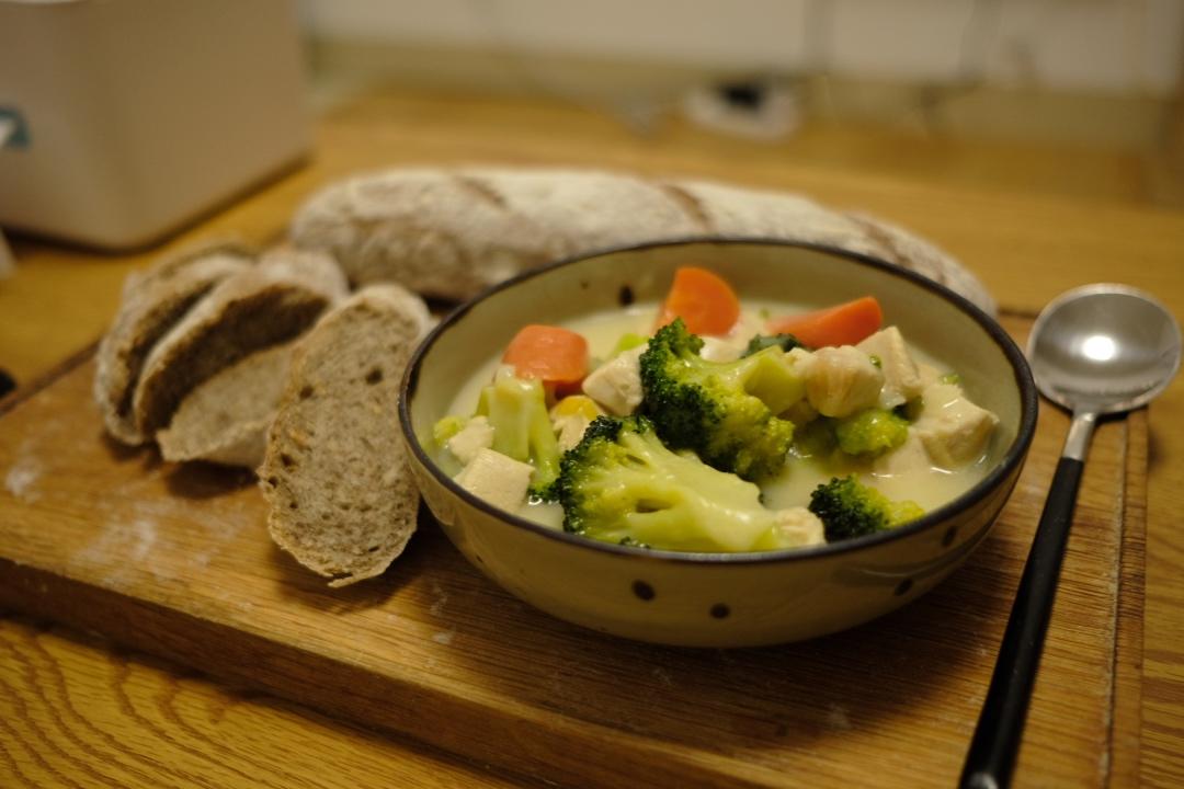 香脆健康的全麦法棍Whole Wheat Baguette