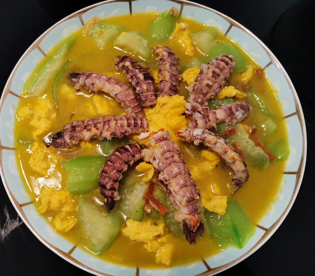 丝瓜炒虾仁