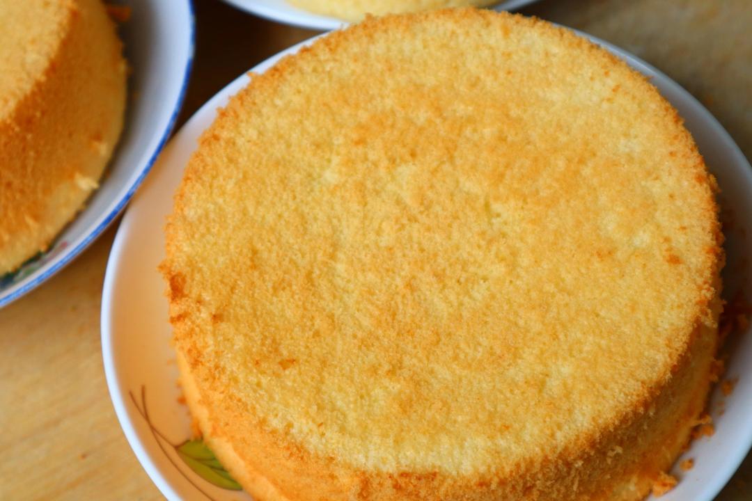 6寸戚风蛋糕🍰小烤箱的配方