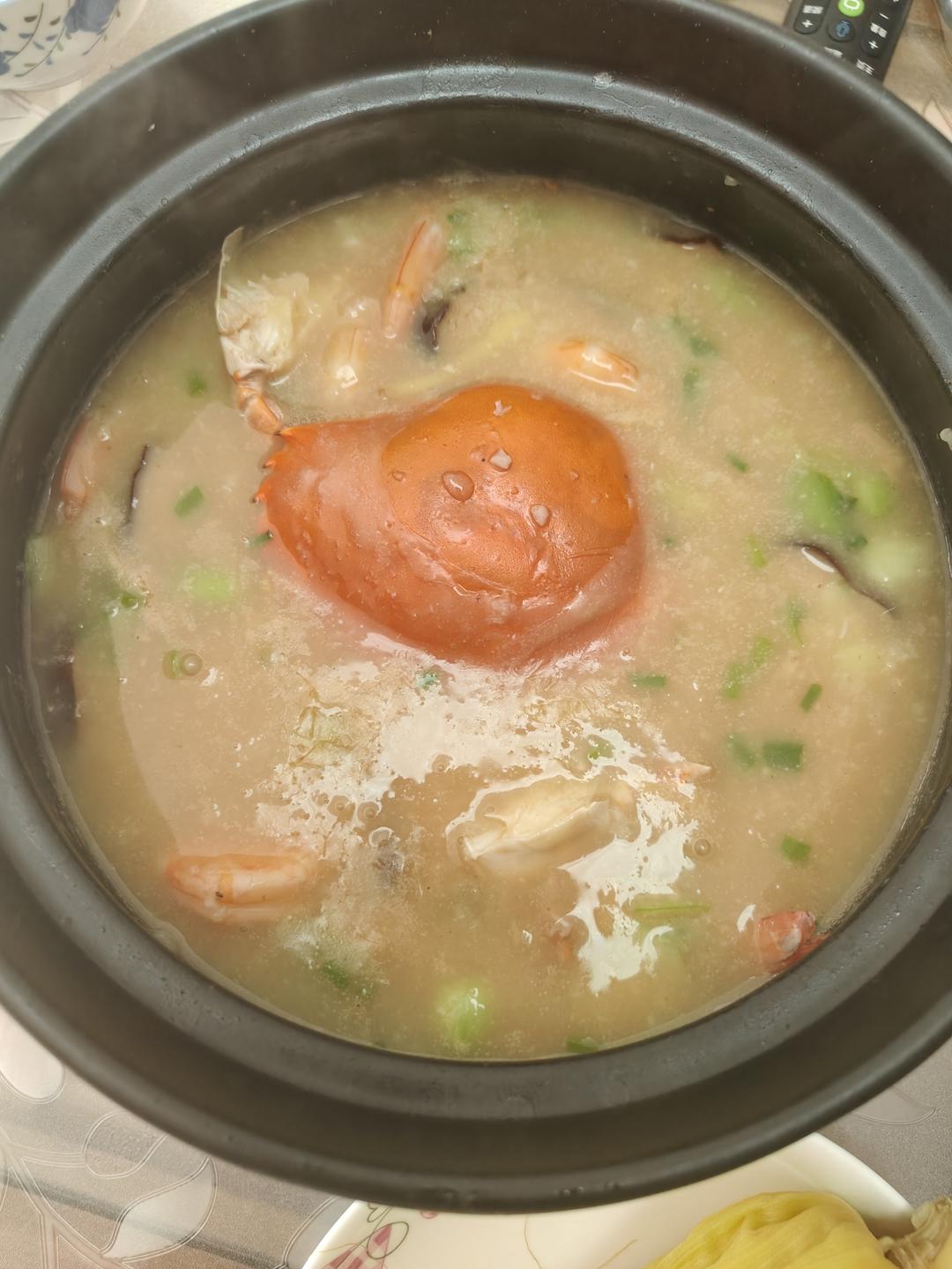 完爆大排档的潮汕砂锅虾粥！