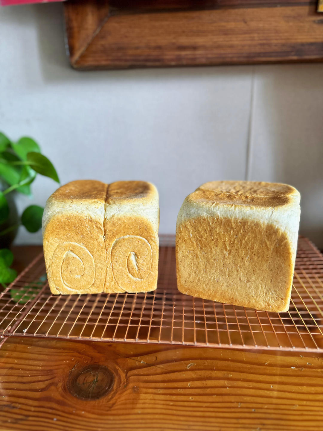 简单全麦吐司