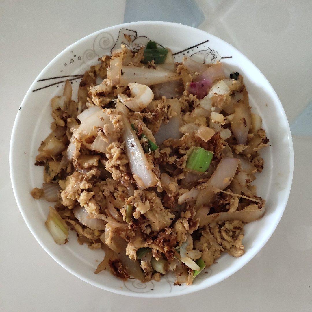 洋葱炒蛋