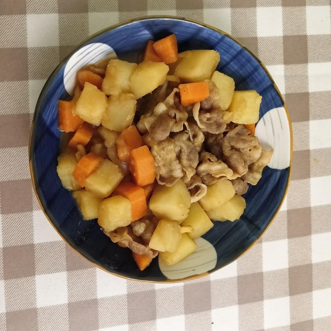 好吃到舔碗底的土豆肥牛拌饭