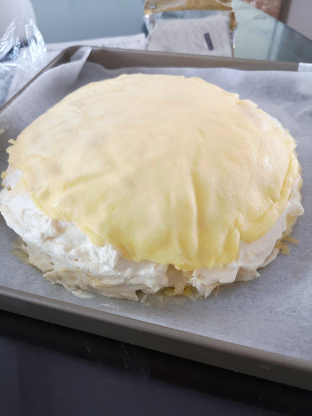 榴莲千层（超软糯蛋皮配方٩( ᐛ )و