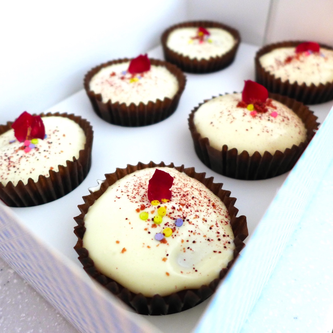 传统红丝绒杯子蛋糕（极软无泡打粉）Red velvet cupcake