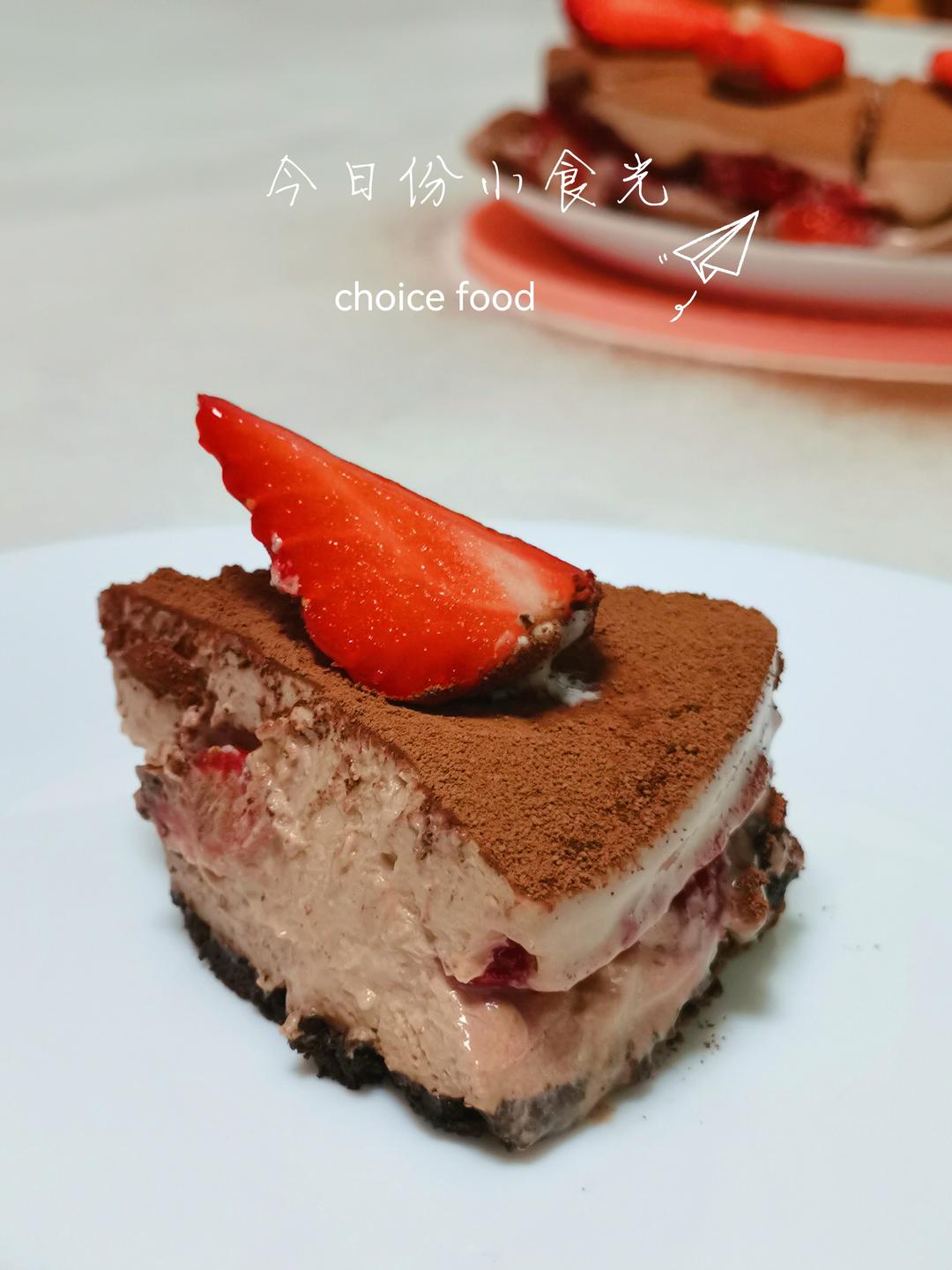 做得难看也不影响食欲的巧克力慕司的做法