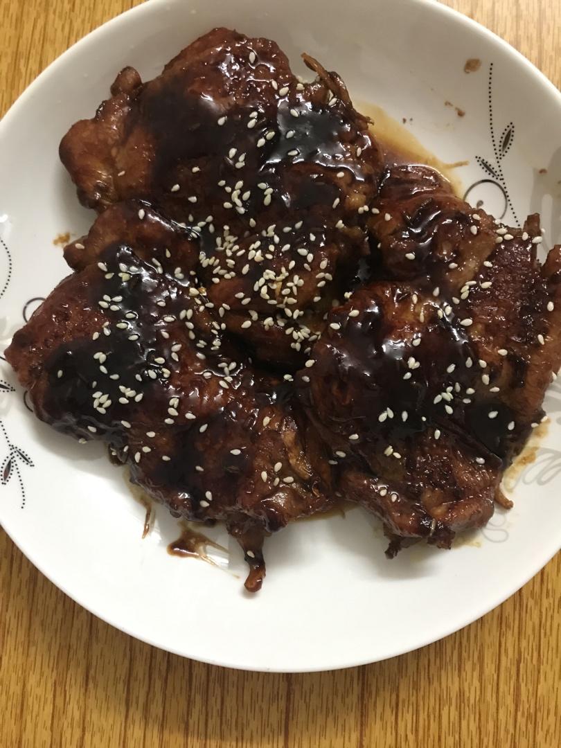 照烧鸡腿饭