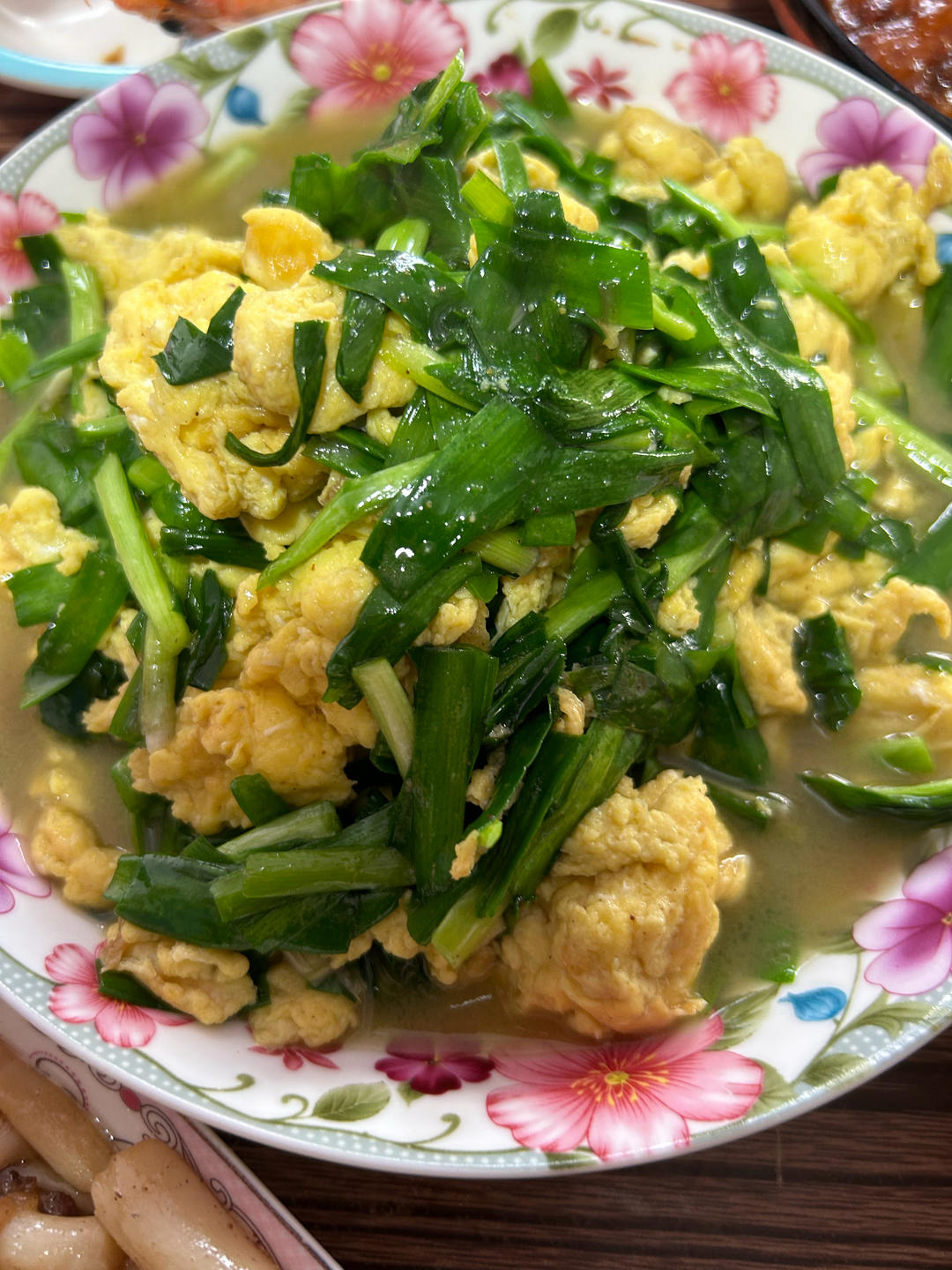 韭菜炒鸡蛋——三分钟快手下饭菜 掌握火候的秘诀