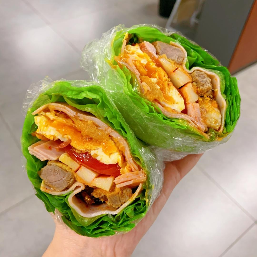 月瘦10斤关晓彤三明治