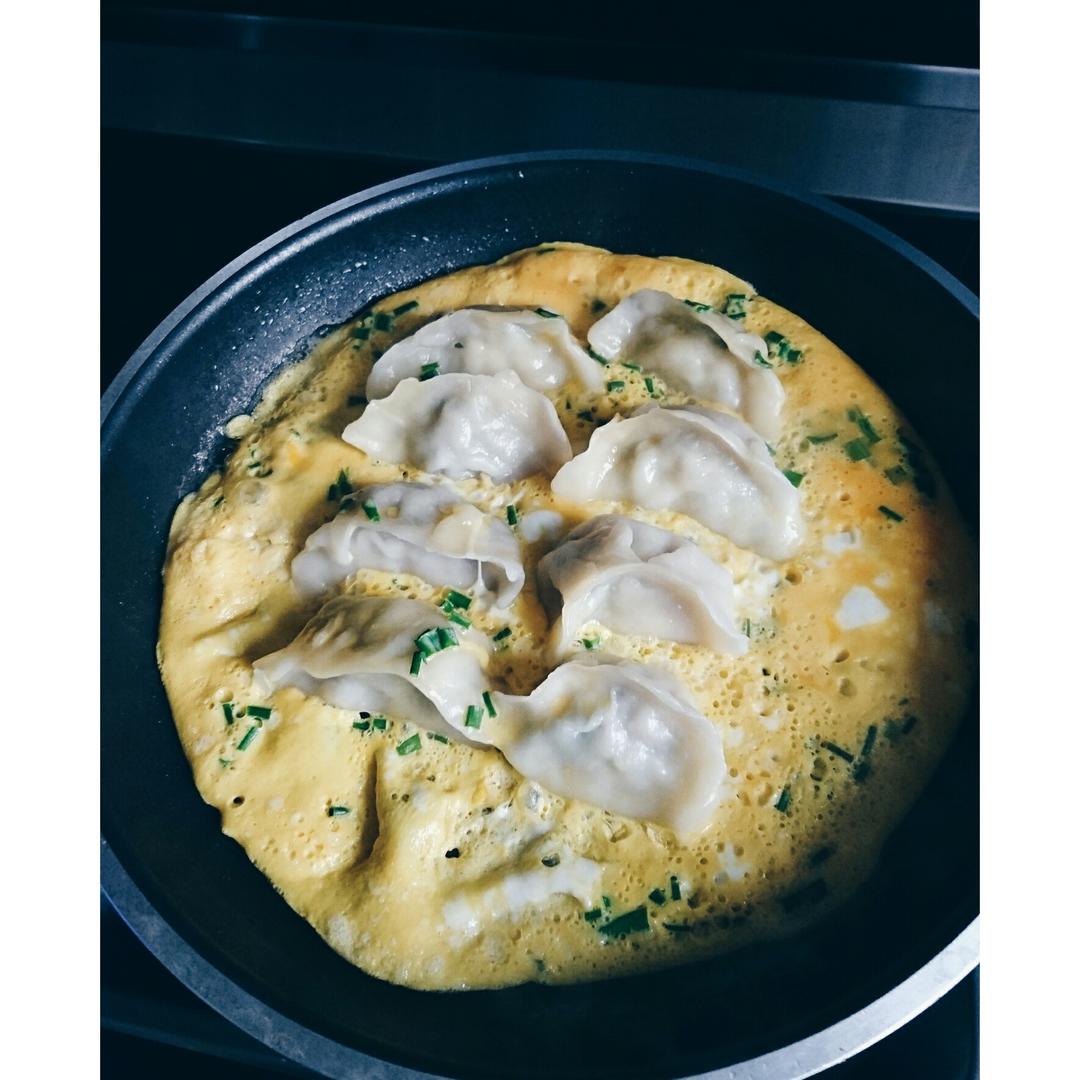 鸡蛋煎饺（零失败）