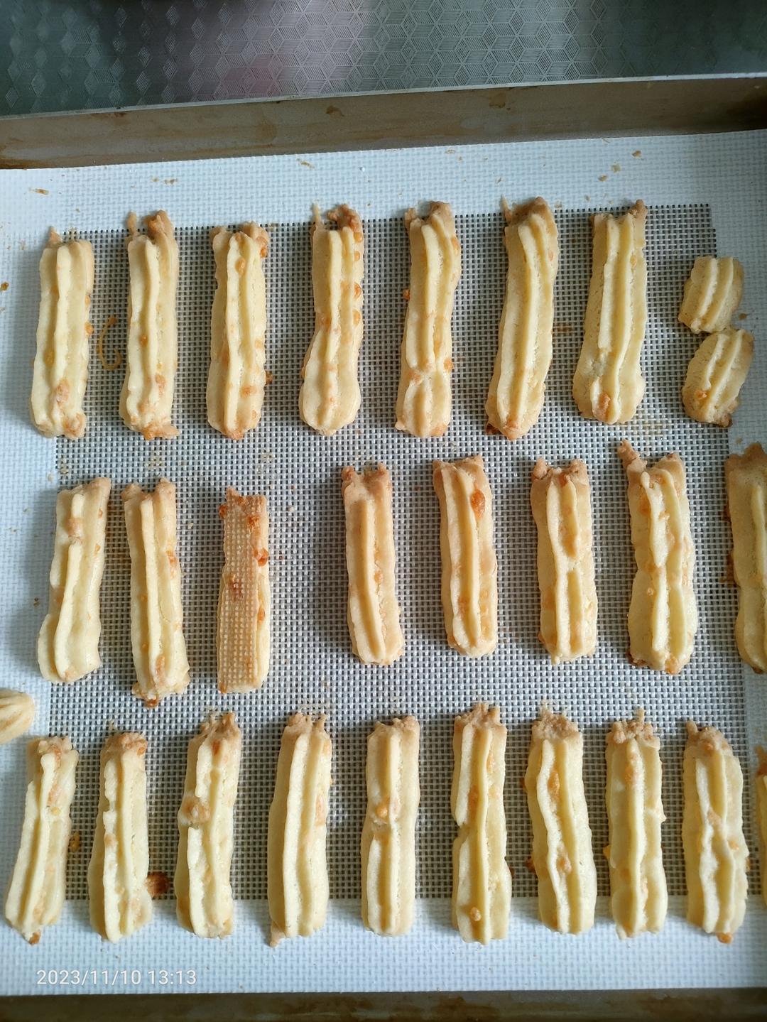 奶香芝士饼干条