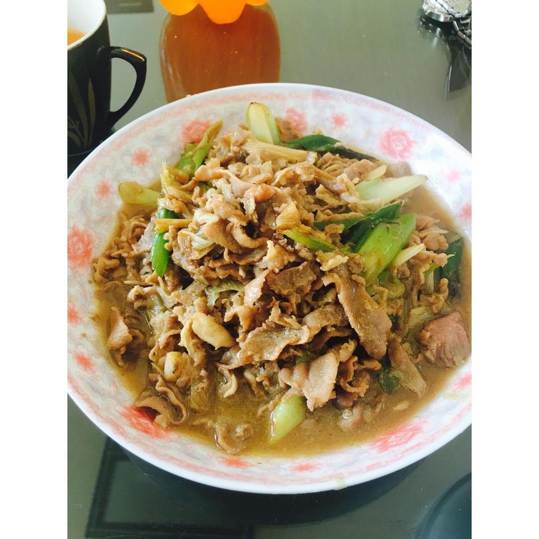 葱爆羊肉