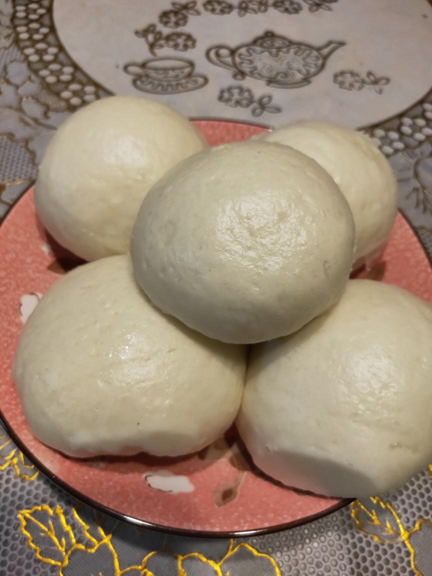 玩面煮意001：纯素少糖没奶健康大🍚馒头～手揉(记录贴，第一次做，高手请无视)