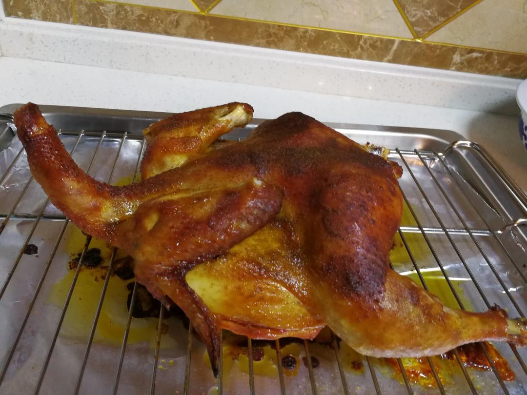 袋袋烤鸡--自制腌料+脆皮秘籍