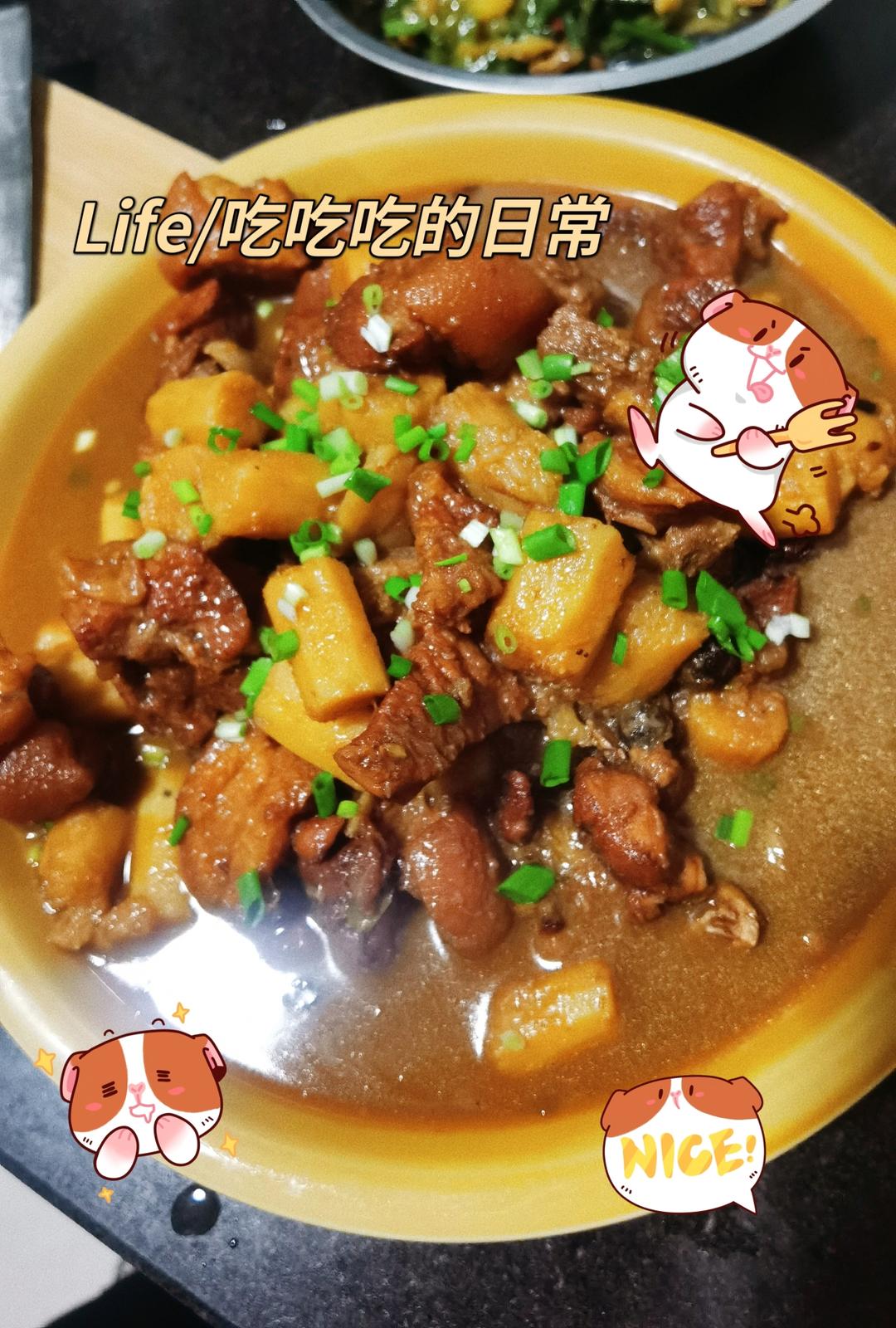 简单红烧肘子肉