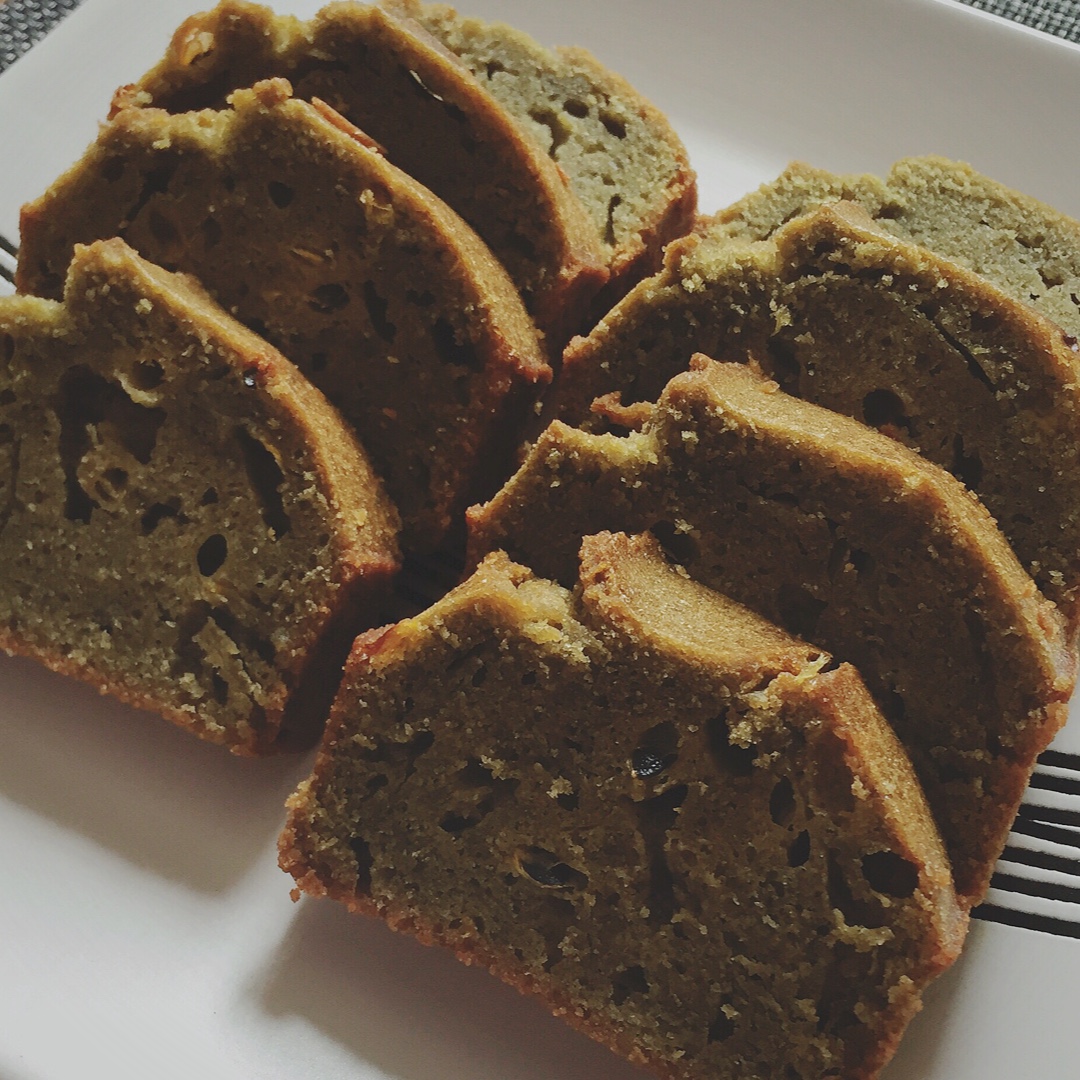 抹茶百香果磅蛋糕