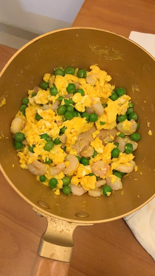 超级嫩的滑蛋豌豆虾仁