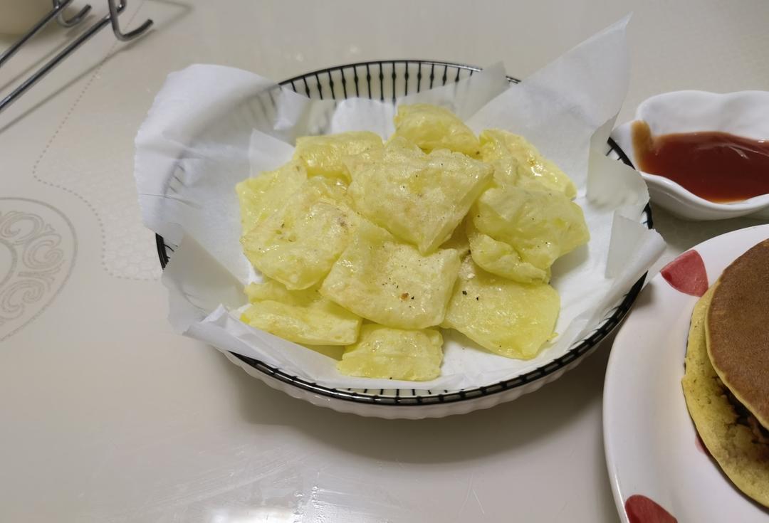 非油炸土豆脆薯饼，咔嚓咔嚓~🥔