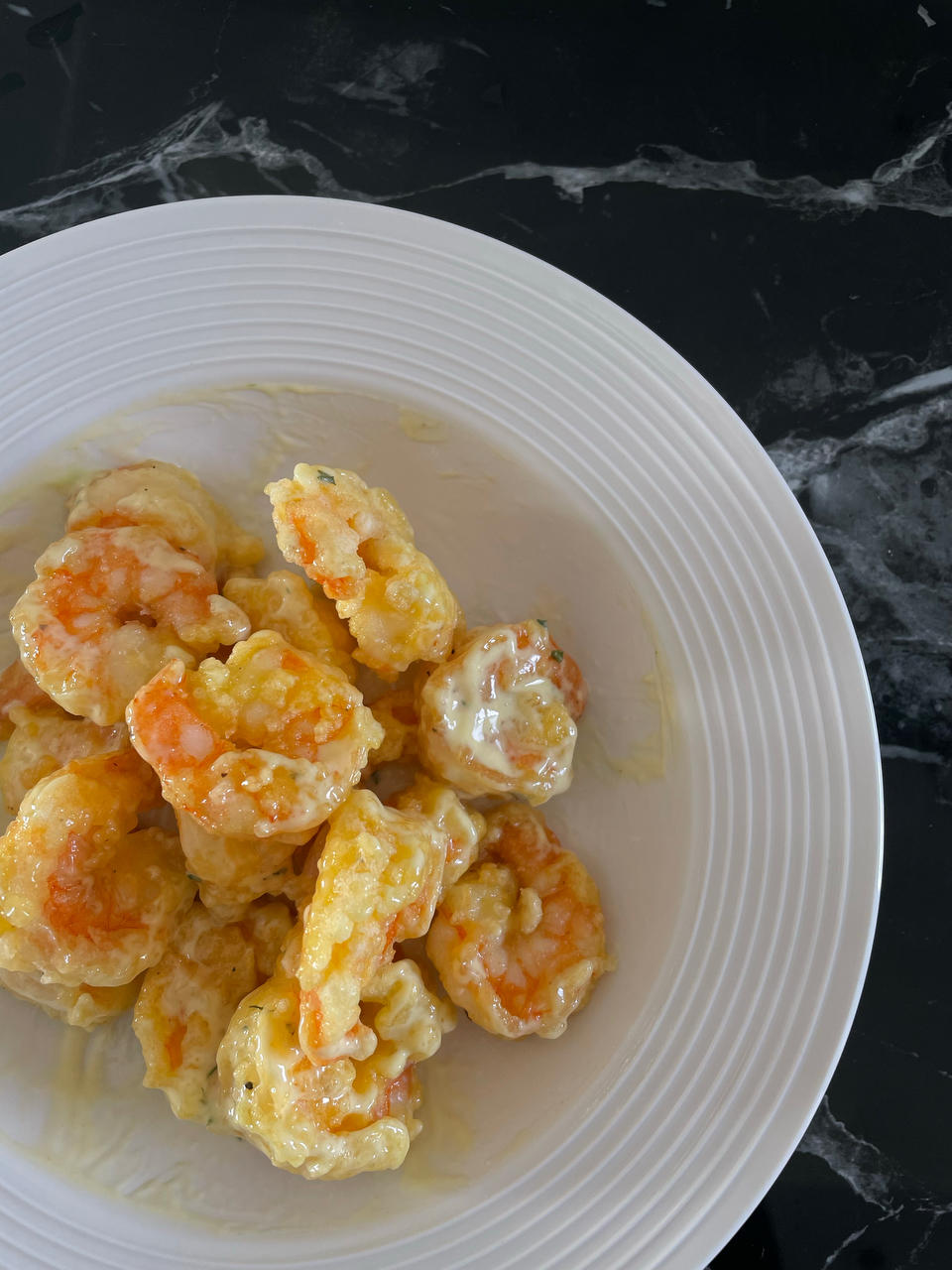 柏悦平替版芥末虾球