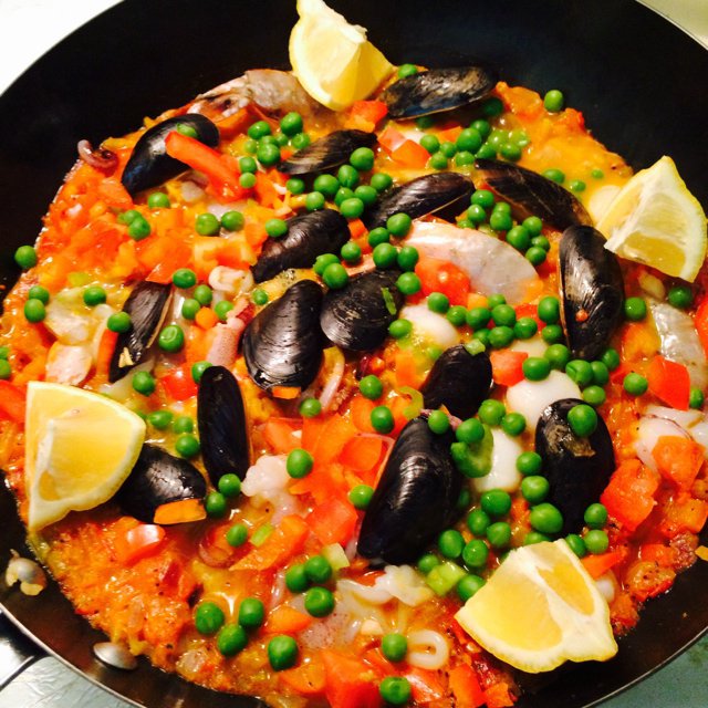 【曼食慢语】Seafood Paella 西班牙海鲜饭