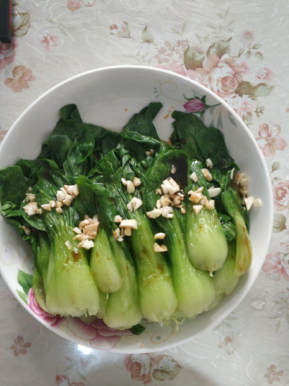 白灼油菜
