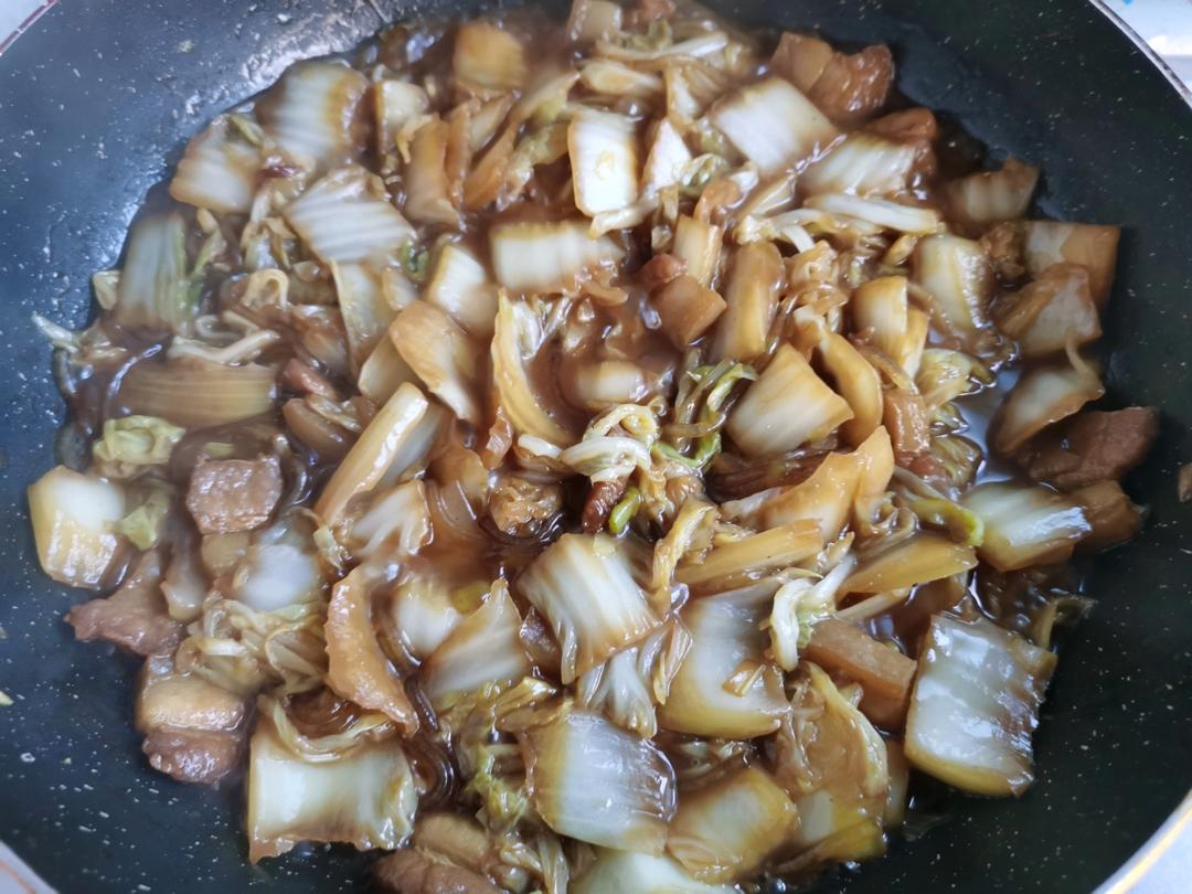 香掉下巴的白菜炖粉条