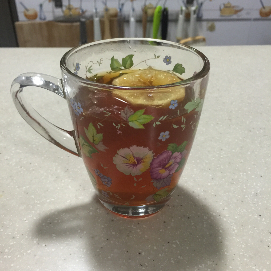 解暑解馋柠檬茶