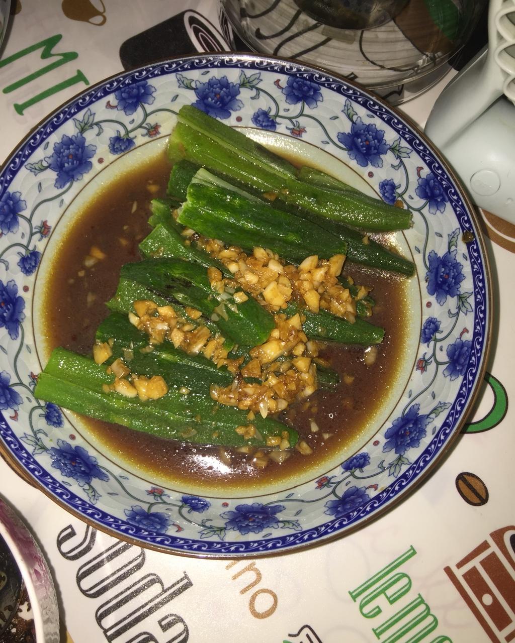 蒜蓉秋葵