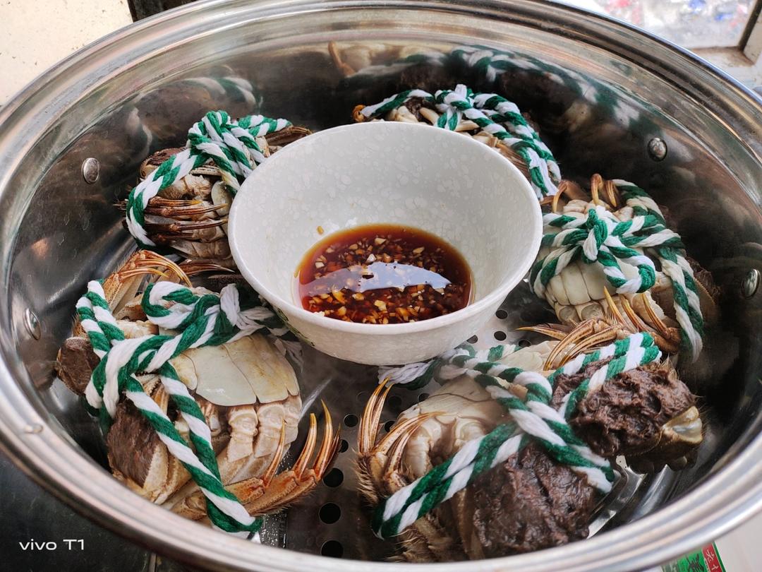 清蒸大闸蟹