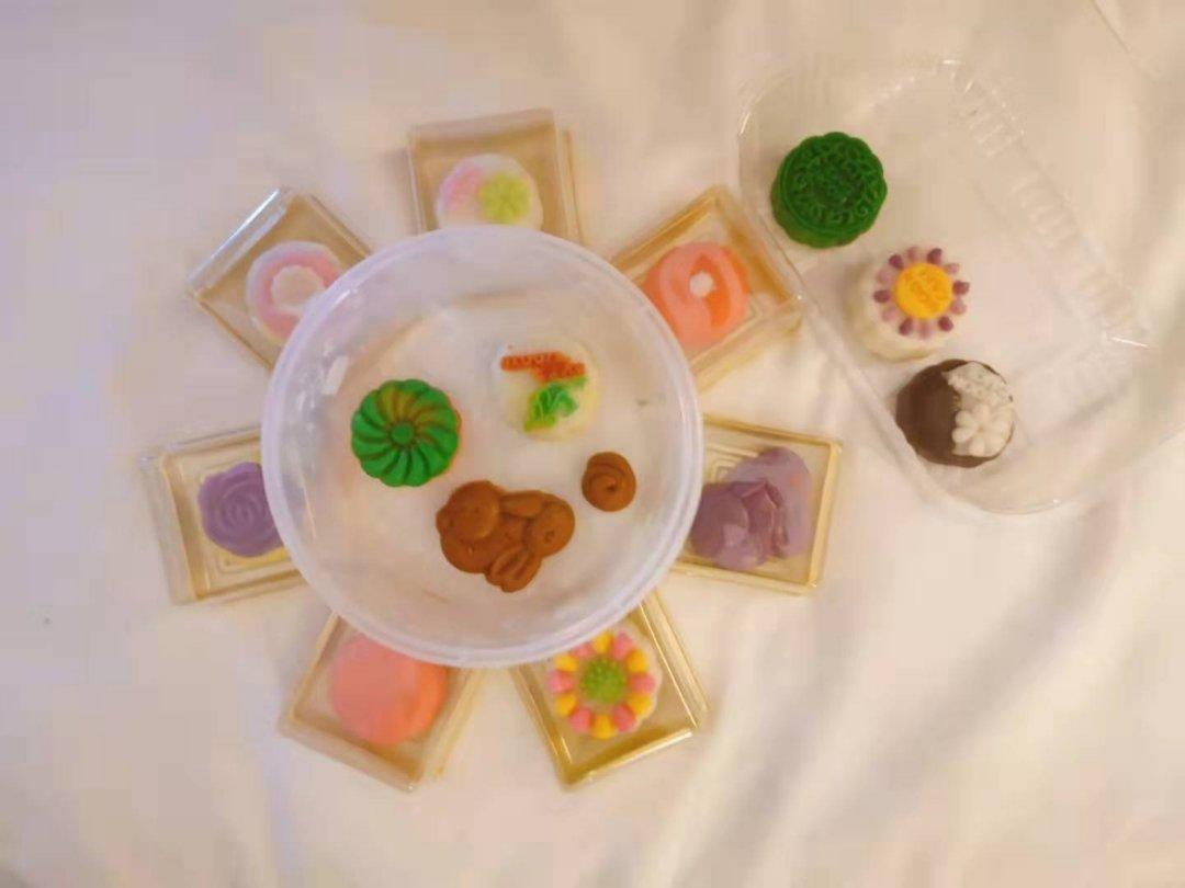 不干不硬的冰皮月饼