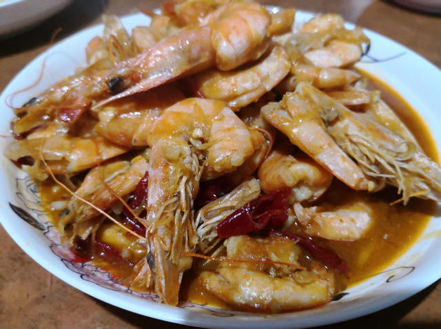 干烧大虾（黑虎虾）