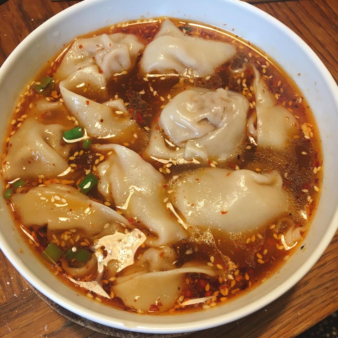 🔥好吃到汤汁都不剩❗️酸汤馄饨❗️