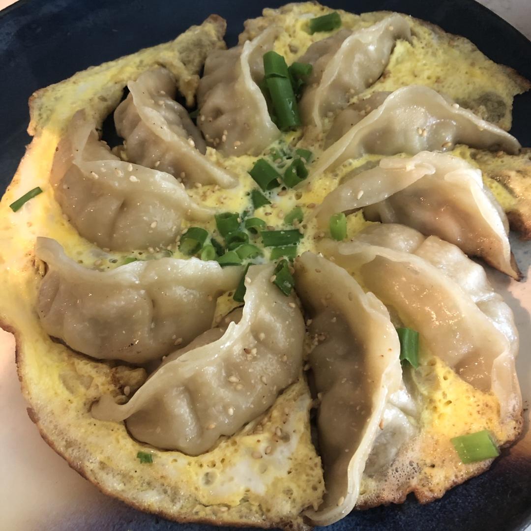 懒人快手抱蛋煎饺