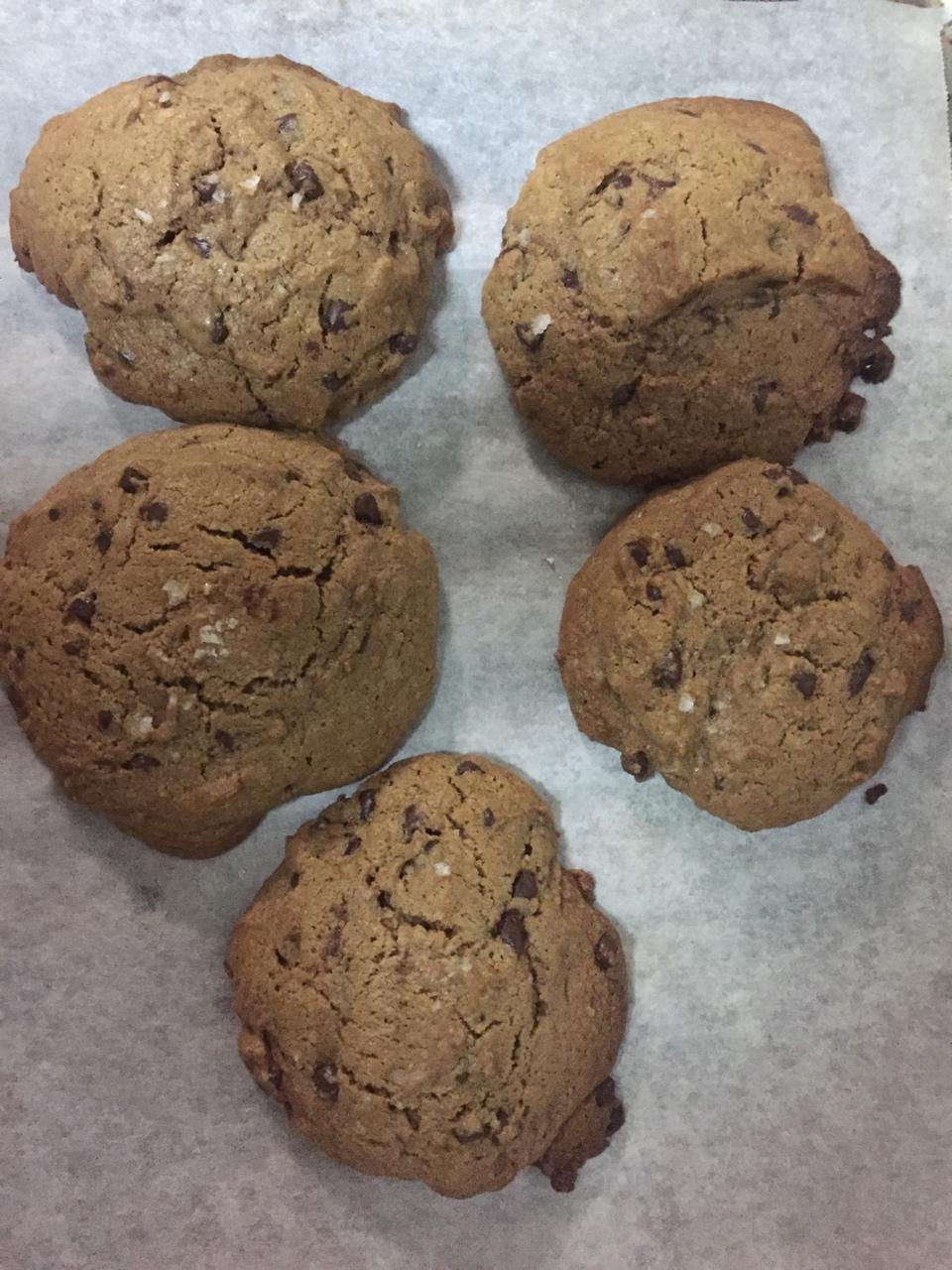 香草海盐巧克力大曲奇