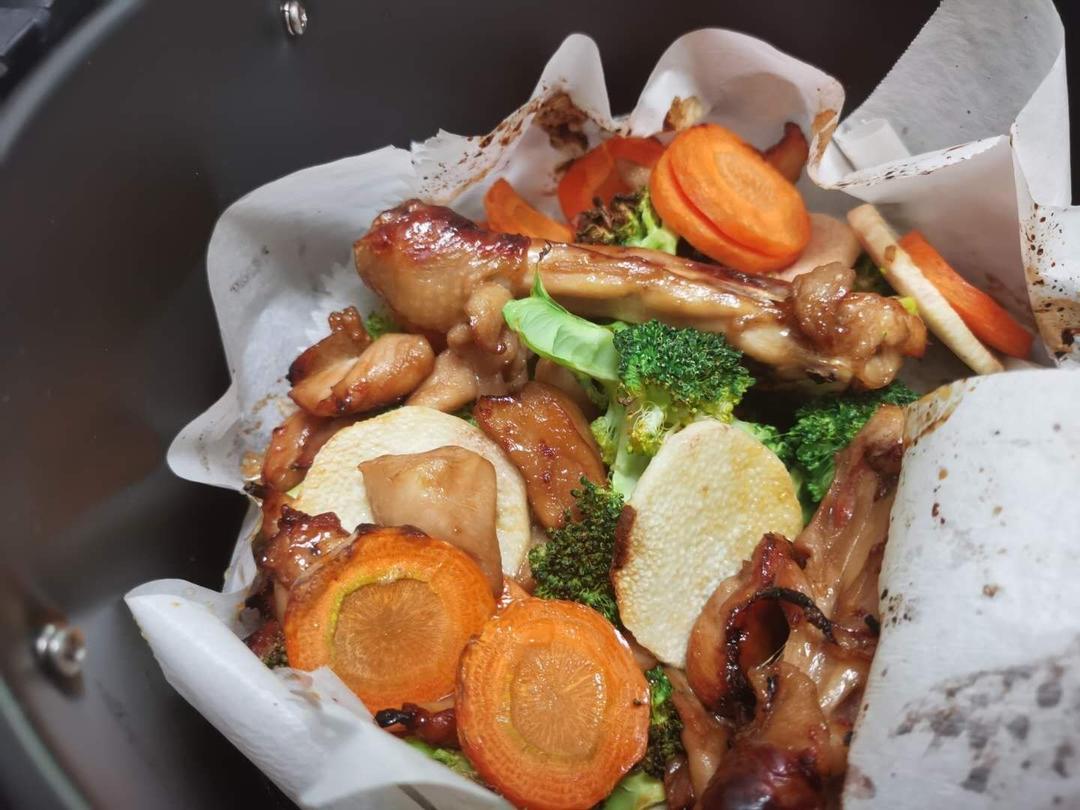 空气炸锅炸一锅🐔🐂🥦🥕