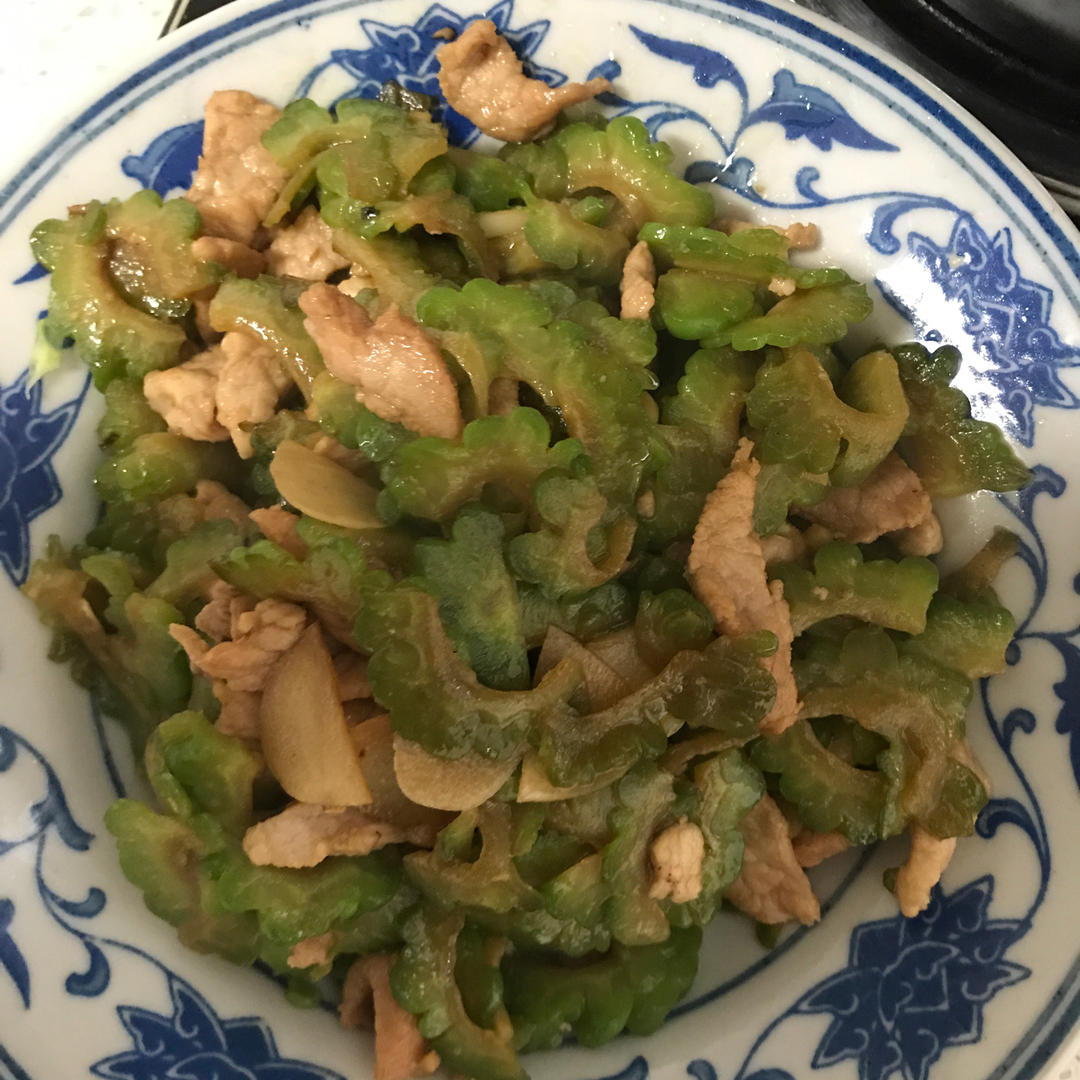 苦瓜炒肉